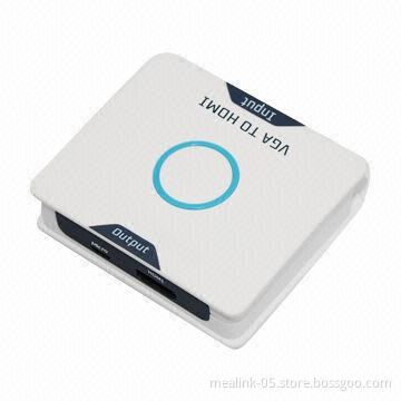 New VGA to HDMI Converter, Supports Plug-and-play